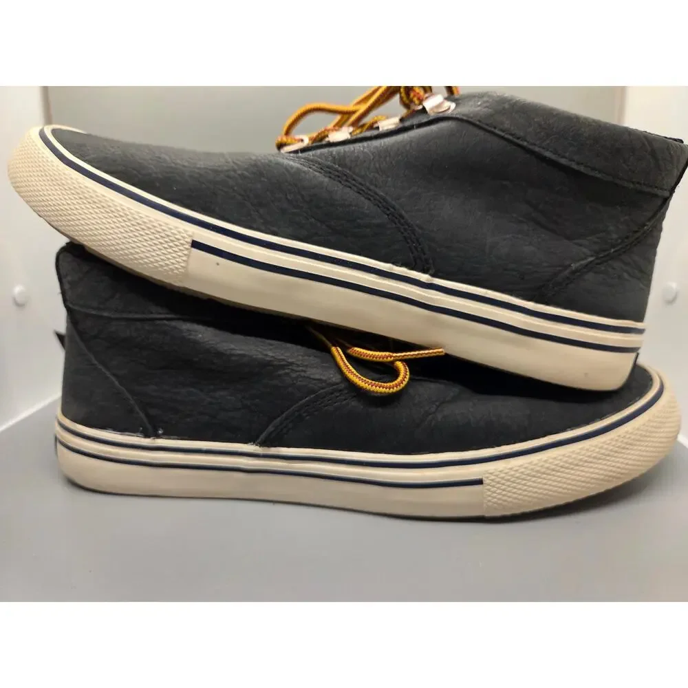 Sperry Top-Sider Striper Storm Chukka WP Navy Leather 10.5M